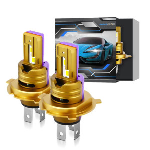 Ampoules de phare LED H4 35 W 3 500 lm 6 500 K (jaune/violet) SH604A1728-20